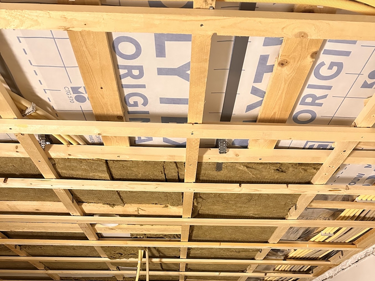 Ceiling — Insulation