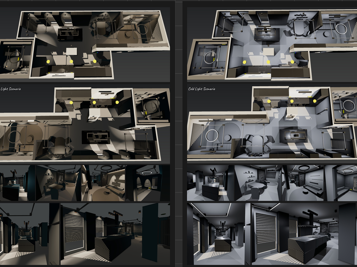 First Floor — Light concept
