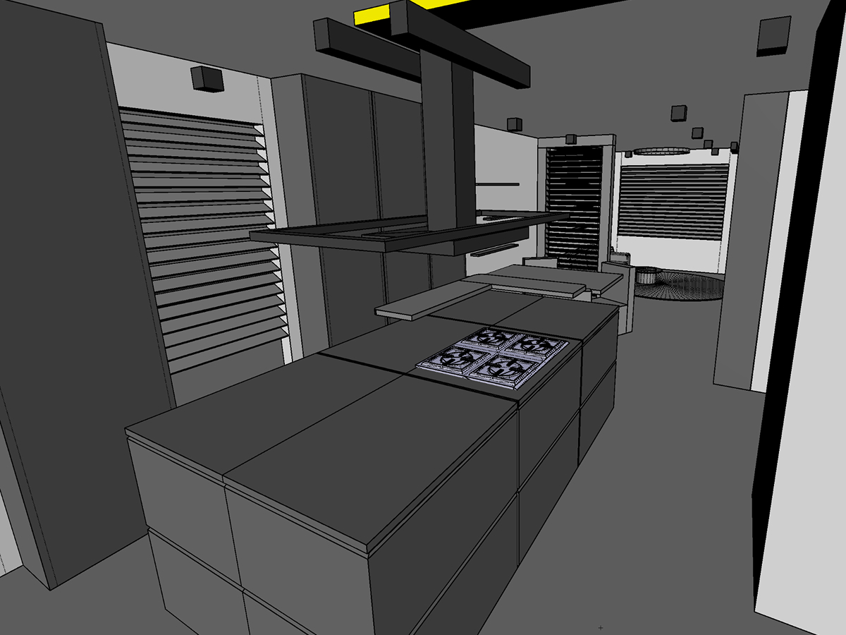 First Floor — 3D render